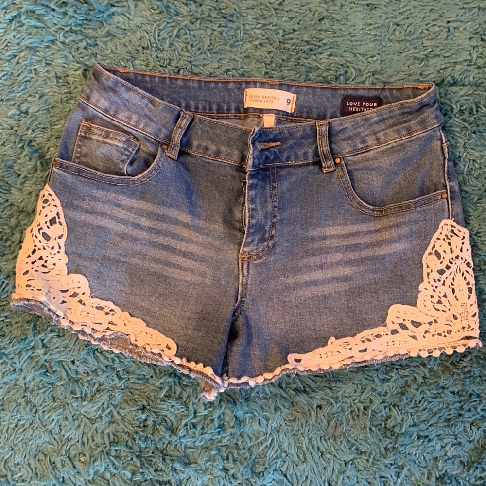 Urban Heritage Jean Shorts Size 9